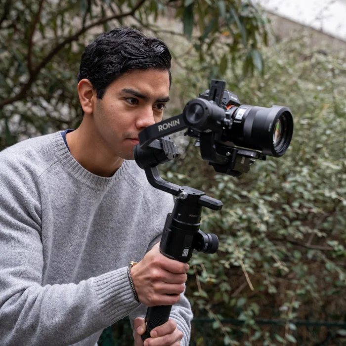 Photo élève tournage ESRA Pro