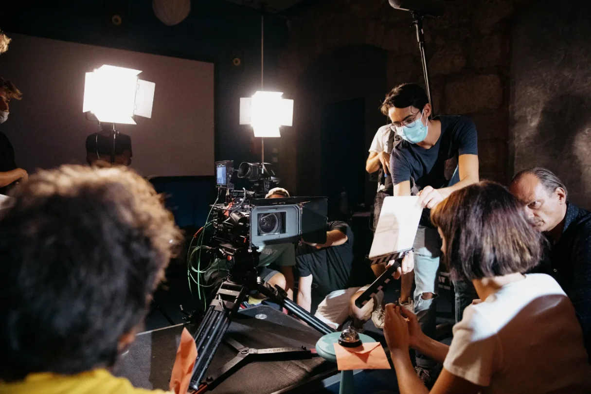 Photo tournage ESRA Campus Nice cannes