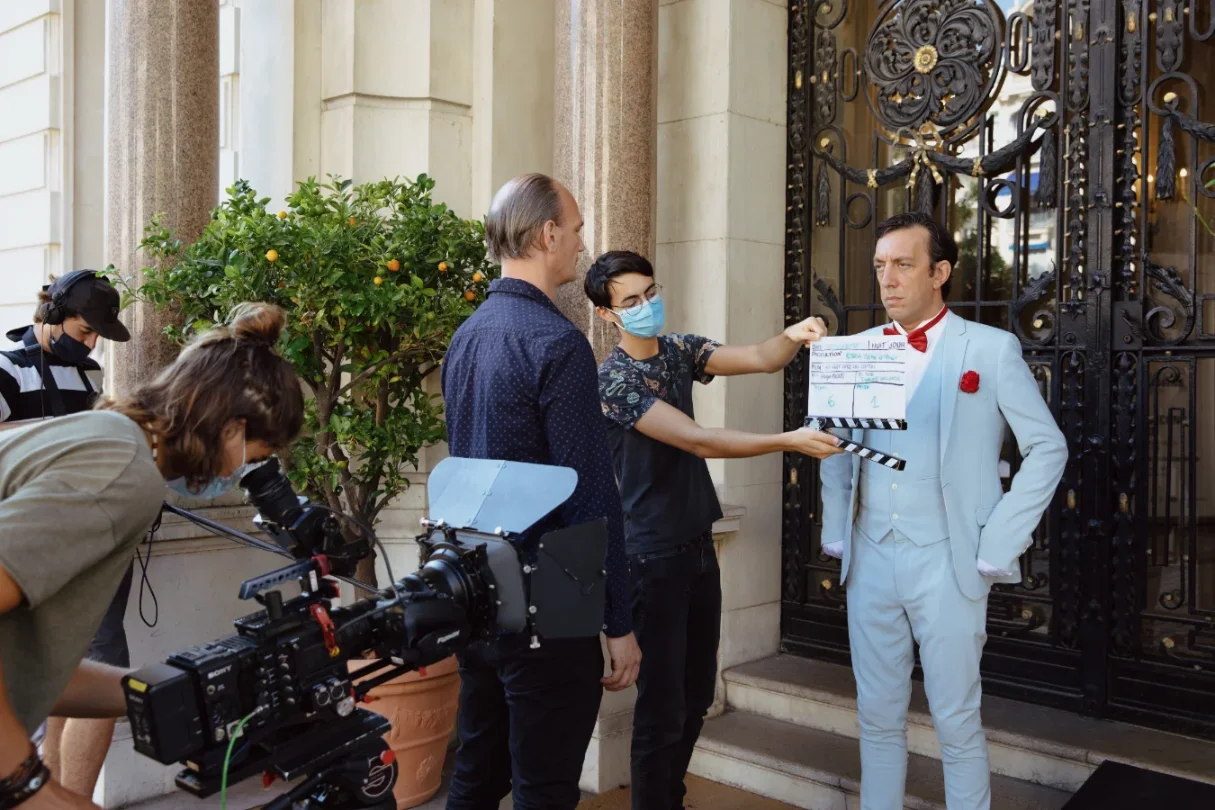 Photo tournage ESRA Campus Nice cannes