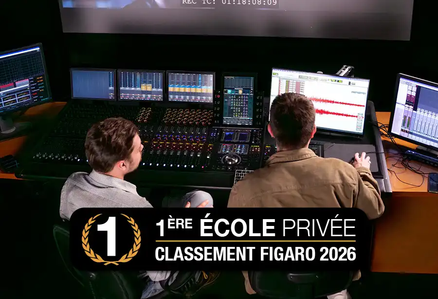 Photo ESRA Pro Son Meilleure école cinéma Figaro 2026